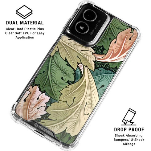 Acanthus by William Morris Moto G Power 5G (2024) Clear Case