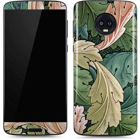 Acanthus by William Morris Moto G6 Skin