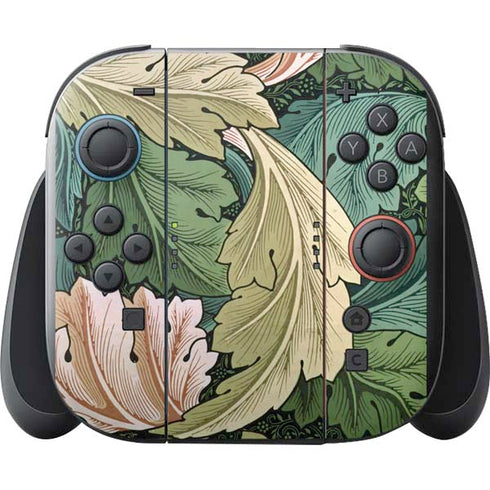 Acanthus by William Morris Nintendo Switch 2 (2025) with Joy-Con Skin