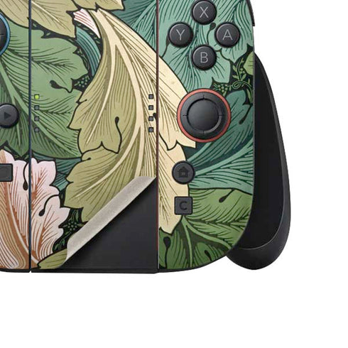 Acanthus by William Morris Nintendo Switch 2 (2025) Joy-Con Controller Skin
