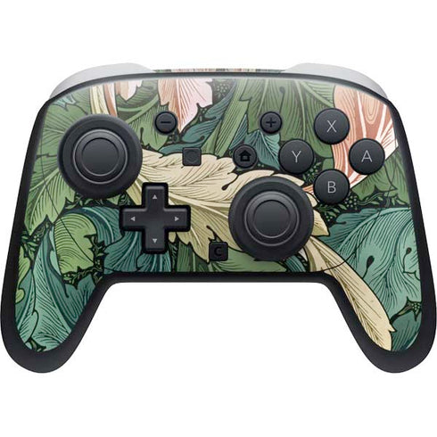 Acanthus by William Morris Nintendo Switch 2 (2025) Pro Controller Skin