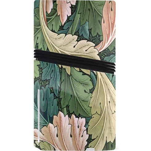 Acanthus by William Morris PS5 Pro Disk Console Skin