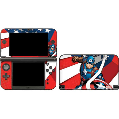 Marvel Captain America Action Pose Nintendo Skins