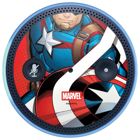 Marvel Captain America Action Pose Amazon Echo Skin