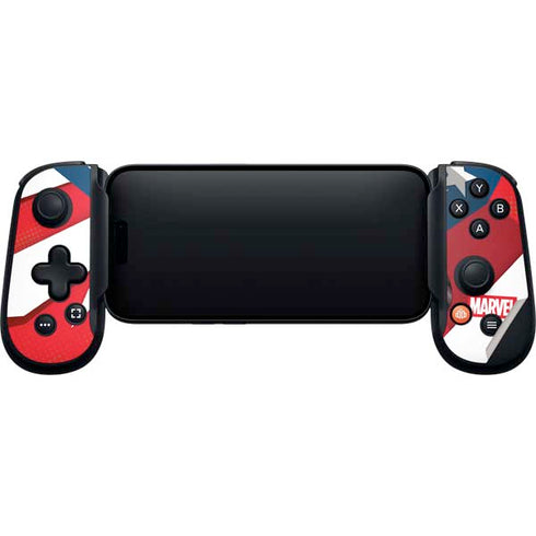Marvel Captain America Action Pose Backbone One for iPhone Game Controller Skin