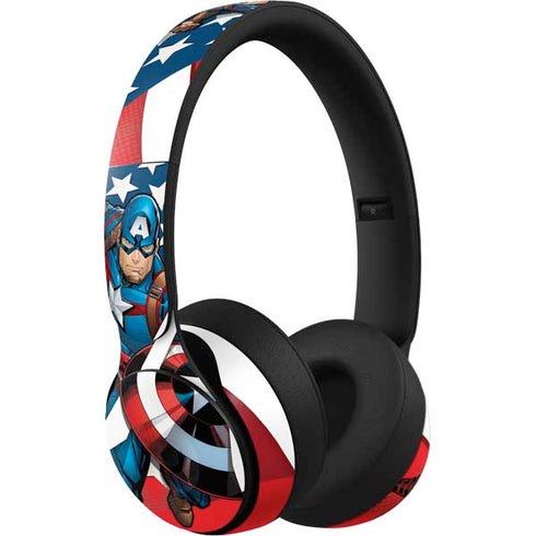 Marvel Captain America Action Pose Beats Solo Pro Skin