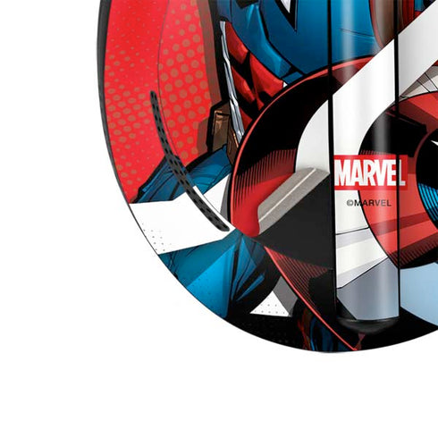 Marvel Captain America Action Pose Bose Noise Cancelling Headphones 700 Skin