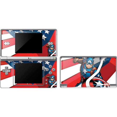 Marvel Captain America Action Pose DS Lite Skin