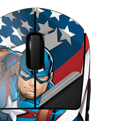 Marvel Captain America Action Pose G Pro Wireless Gaming Mouse Skin