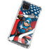 Marvel Captain America Action Pose Galaxy A12 Clear Case