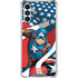 Marvel Captain America Action Pose Galaxy A13 5G Clear Case
