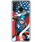 Marvel Captain America Action Pose Galaxy A21 Clear Case