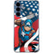 Marvel Captain America Action Pose Galaxy A35 5G Clear Case