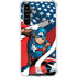 Marvel Captain America Action Pose Galaxy A54 5G Clear Case
