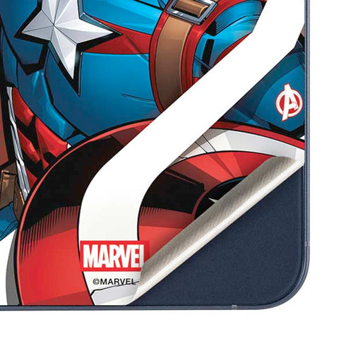 Marvel Captain America Action Pose Galaxy A55 5G Skin