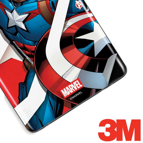 Marvel Captain America Action Pose Galaxy Note 8 Skin