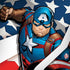 Marvel Captain America Action Pose Galaxy Note 8 Skin