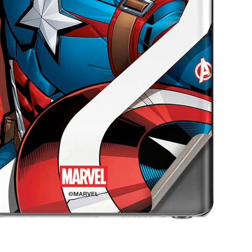 Marvel Captain America Action Pose Galaxy Note20 5G Skin