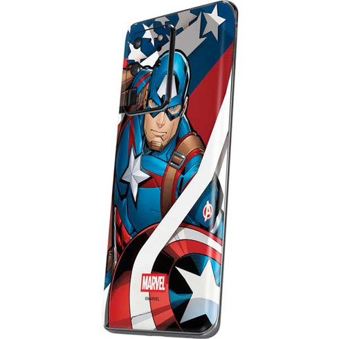 Marvel Captain America Action Pose Galaxy S20 Ultra 5G Skin
