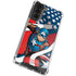 Marvel Captain America Action Pose Galaxy S21 FE Clear Case
