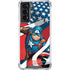 Marvel Captain America Action Pose Galaxy S22 Clear Case
