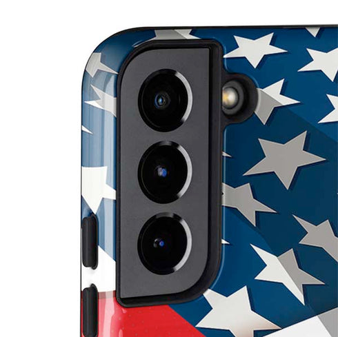 Marvel Captain America Action Pose Galaxy S22 Plus Pro Case