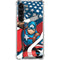 Marvel Captain America Action Pose Galaxy S23 Clear Case