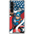 Marvel Captain America Action Pose Galaxy S23 Clear Case