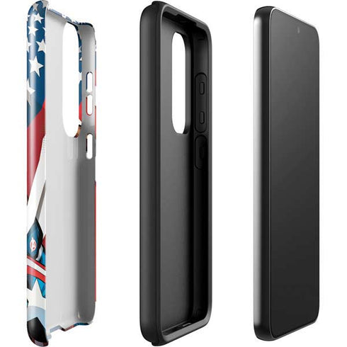Marvel Captain America Action Pose Galaxy S23 Plus Pro Case