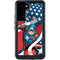 Marvel Captain America Action Pose Galaxy S23 Plus Waterproof Case