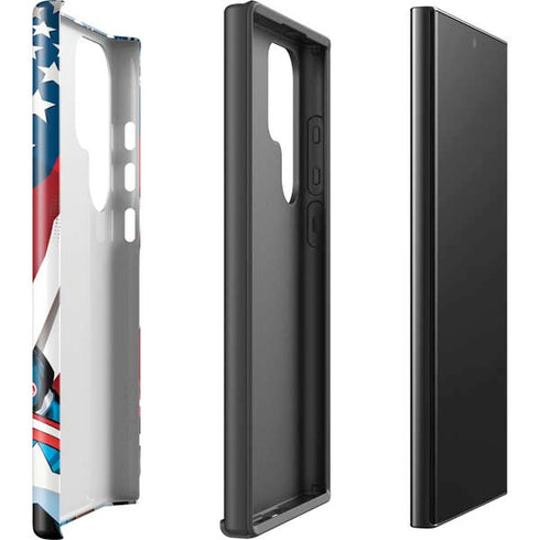 Marvel Captain America Action Pose Galaxy S23 Ultra Pro Case
