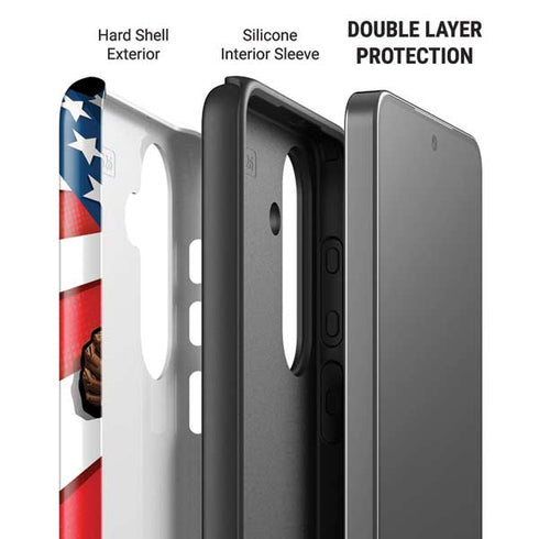 Marvel Captain America Action Pose Galaxy S26 Plus Impact Case
