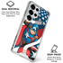 Marvel Captain America Action Pose Galaxy S26 Ultra Clear Case