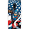 Marvel Captain America Action Pose Galaxy S9 Plus Skin