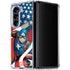 Marvel Captain America Action Pose Galaxy Z Fold5 5G Clear Case