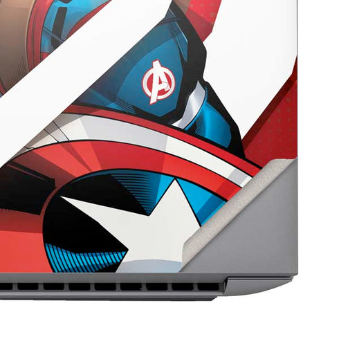 Marvel Captain America Action Pose HP ZBook Fury 16 G10 Skin