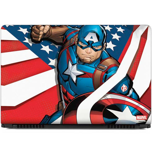 Marvel Captain America Action Pose Dell Inspiron Skin