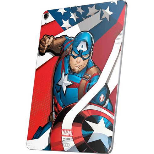 Marvel Captain America Action Pose Apple iPad Air Skin
