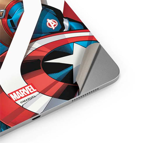 Marvel Captain America Action Pose Apple iPad Air Skin