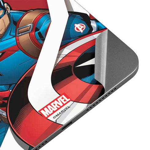 Marvel Captain America Action Pose Apple iPad Mini Skin