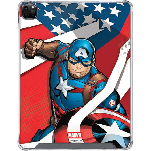 Marvel Captain America Action Pose iPad Cases