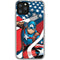 Marvel Captain America Action Pose iPhone 11 Pro Clear Case