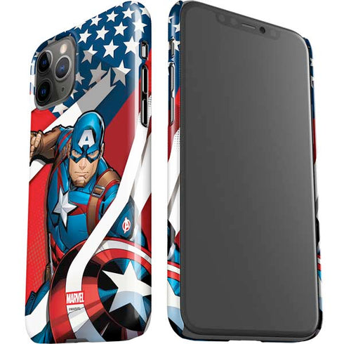 Marvel Captain America Action Pose iPhone 11 Pro Lite Case