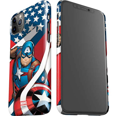 Marvel Captain America Action Pose iPhone 11 Pro Max Lite Case