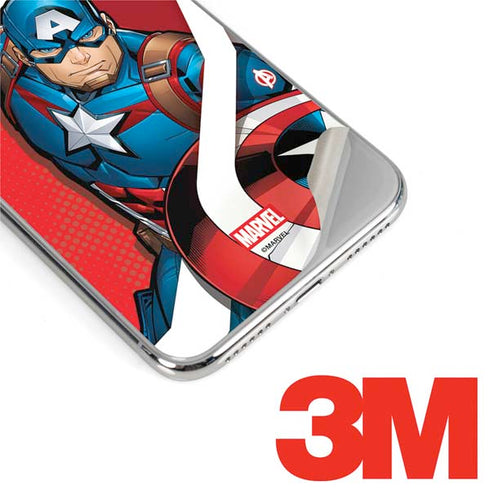 Marvel Captain America Action Pose iPhone 11 Pro Skin