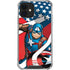 Marvel Captain America Action Pose iPhone 12 Clear Case