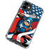 Marvel Captain America Action Pose iPhone 12 Clear Case