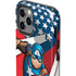 Marvel Captain America Action Pose iPhone 12 Pro Impact Case