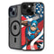 Marvel Captain America Action Pose iPhone 13 Kickstand Case