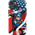Marvel Captain America Action Pose iPhone 14 Impact Case